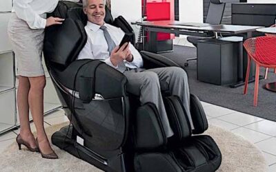 Massagefåtölj på jobbet är hetare än någonsin