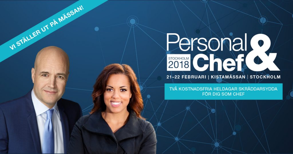 Vi ses på Personal & Chef 2018 på Kistamässan