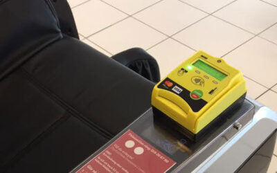 Massagestol med kortbetalning