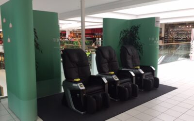 Massagefåtöljer med kortbetalning