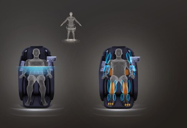 Massagestol Santé Tanoshi 4D - Bild 11